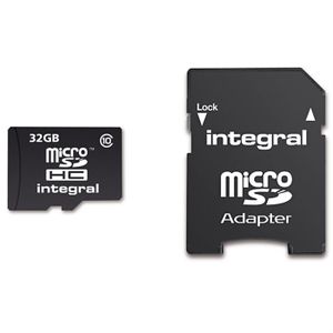 Integral carte MicroSD 32 Go classe 10