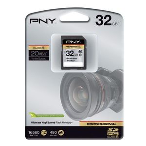 PNY SD Class 10 Professional 32 Go