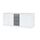 FINLANDEK Buffet bas PILVI contemporain blanc et g
