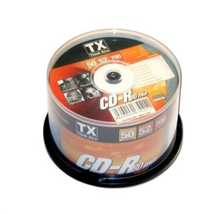CD - DVD - BLU-RAY VIERGE POUR PC TX CDR 52x