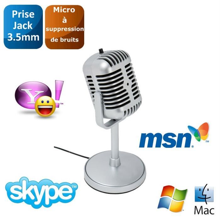 Bluestork Micro Vintage Année 50 sur pied Achat / Vente casque microphone Bluestork Micro Bluestork Micro Vintage Année 50 sur pied Achat / Vente casque microphone Bluestork Micro