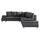 NAHO Canapé d'angle droit convertible 6 places - T