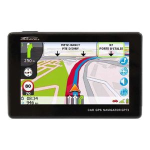 GPS AUTO GPS Takara GP73 Noir Carte à vie Europe GPS AUTO GPS Takara GP73 Noir Carte à vie Europe