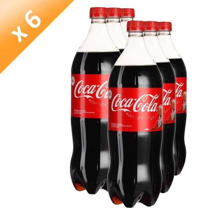 COCA COLA Pack 6 Bouteilles 1l50  Achat / Vente soda  thé glacé PCB1