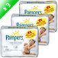 COTON - LANGE BÉBÉ PAMPERS Lingette Sensitive 3X56 (x3)