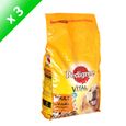 REPAS POUR ANIMAUX PEDIGREE Croquettes Adultes Volaille/Riz 4Kg x3