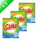 LESSIVE GAMA Poudre Bulles Givrées 54 Doses (x3)