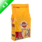  Menu Chien Adulte Boeuf Légumes 4Kg (x3)