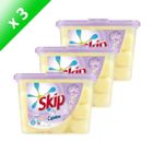  SKIP Lessive Capsule avec Cajoline 18 Lavages (x3)