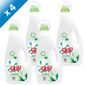 LESSIVE SKIP Fleur Blanche Aloe - 40 Lavages x 4