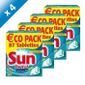 PRODUIT LAVE-VAISSELLE SUN Tablette Tt en 1 Standard Hydrofilm 87tab (x4)