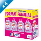 LESSIVE X-TRA TOTAL Lavande Format Familial 4x3L (x4)