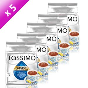 THÉ TASSIMO Dosettes Thé de Russie 36g (x5) THÉ TASSIMO Dosettes Thé de Russie 36g (x5)