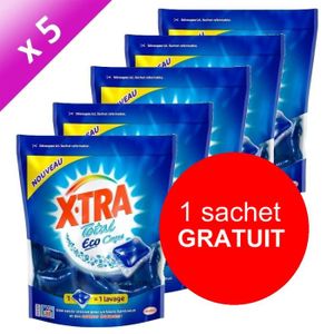 LESSIVE XTRA Total €co 20 capsules (x5)