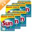 PRODUIT LAVE-VAISSELLE SUN Tablettes Tout en 1 Standard Hydrofilm (x6)