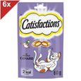 REPAS POUR ANIMAUX CATISFACTION Canard 60g x 6