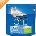 REPAS POUR ANIMAUX PURINA ONE Chat d'intérieur 1.5Kg x6