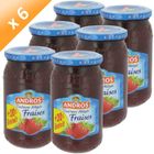 CONFITURE - MARMELADE ANDROS Confiture Allegée Fraise 350g+20% GRATUIT x