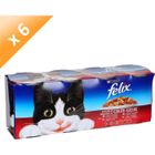  FELIX Emincés Viande Poisson x6
