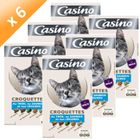  CASINO CROQ Croquettes  Thon Saumon Chat 2kg X6