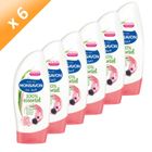  MONSAVON Gel Douche Fleur de Cerise Mûre 250ml x6