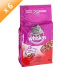  WHISKAS Croquettes Boeuf 6x2kg