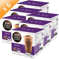 DOLCE GUSTO Mocha 16 Capsules 216g (x6) DOLCE GUSTO Mocha 16 Capsules 216g (x6)