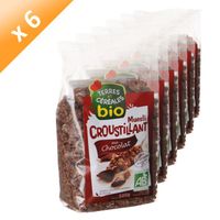 TERRES ET CEREALES Muesli Bio 500g (x6) TERRES ET CEREALES Muesli Bio 500g (x6)