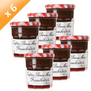 CONFITURE - MARMELADE BONNE MAMAN Confiture Framboise 370g x6