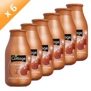 GEL - CREME DOUCHE COTTAGE Douche Lait Le Caramel 250ml (x6) GEL - CREME DOUCHE COTTAGE Douche Lait Le Caramel 250ml (x6)