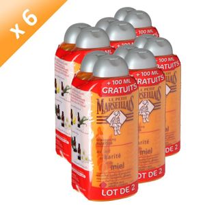 SHAMPOING - DÉMÊLANT LE PETIT MARSEILLAIS Chvx Abimé 2X250ml+100GT (x6) SHAMPOING - DÉMÊLANT LE PETIT MARSEILLAIS Chvx Abimé 2X250ml+100GT (x6)