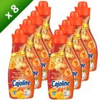 ADOUCISSANT CAJOLINE Pêche et Coquelicot 750ml (x8)