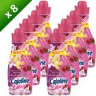 ADOUCISSANT CAJOLINE Ultra Brin Folie Fleurs Tiaré 750ml (x8)