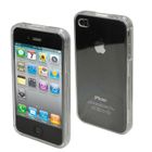 COQUE - BUMPER MUVIT Coque arrière rigide transparente pour iPhon