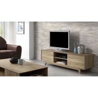 SONOMA Meuble TV 150 cm coloris chêne clair SONOMA Meuble TV 150 cm coloris chêne clair