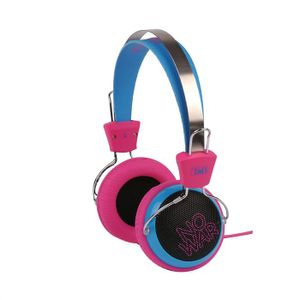 CASQUE / ECOUTEUR T'nB PEACE Bleu / Rose CASQUE / ECOUTEUR T'nB PEACE Bleu / Rose