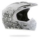 CASQUE - PIECE DETACHEE CASQUE Stormer Casque Cross Force Blanc-Noir