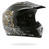 CASQUE Stormer Casque Cross Force Noir-Or