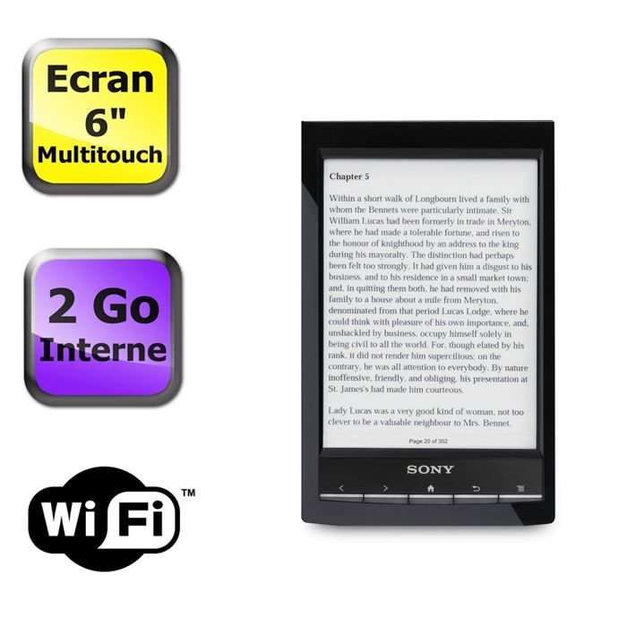 sony 6 ebook reader with wifi