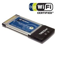 CARTE RESEAU FILAIRE - SANS FIL Trendnet Carte PC sans fil 802.11g 54 Mbps TEW-421