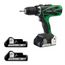 HITACHI Perceuse visseuse 18V + 2 batteries