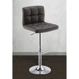 CHAISE  MATE Chaise de bar chocolat