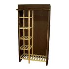 ARMOIRE DE CHAMBRE ARMOIRE PENDERIE ALIX CHOCOLAT