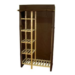 ARMOIRE PENDERIE ALIX CHOCOLAT