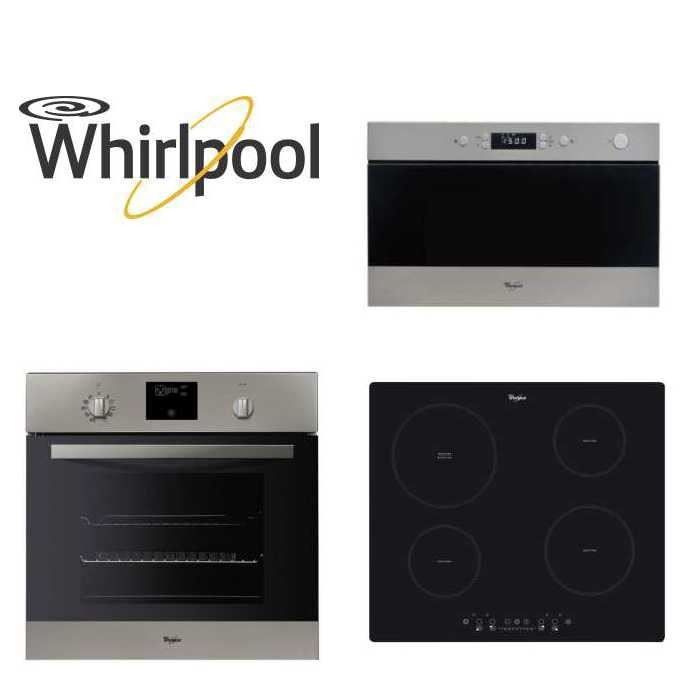 Pack WHIRLPOOL Encastrable Four+Micro ondes+Plaque Achat / Vente lot