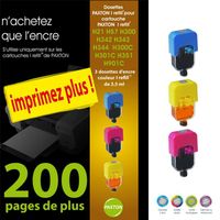 CARTOUCHE IMPRIMANTE Paxton 3 dosettes I refill Couleur HP