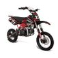 MOTO Dirt Bike 125 cc APOLLO ORION Noir/Rouge
