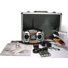 AVIATION Hélicoptère Bi-Rotor R/C 4 voies + Valise Alu
