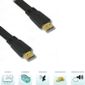CABLES &amp; CONNECTIQUES LINEAIRE Câble HDMI 3D 4K High Speed 1.5m
