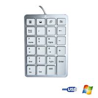 CLAVIER - PAVE NUMERIQUE Bluestork Pavé numérique Silver